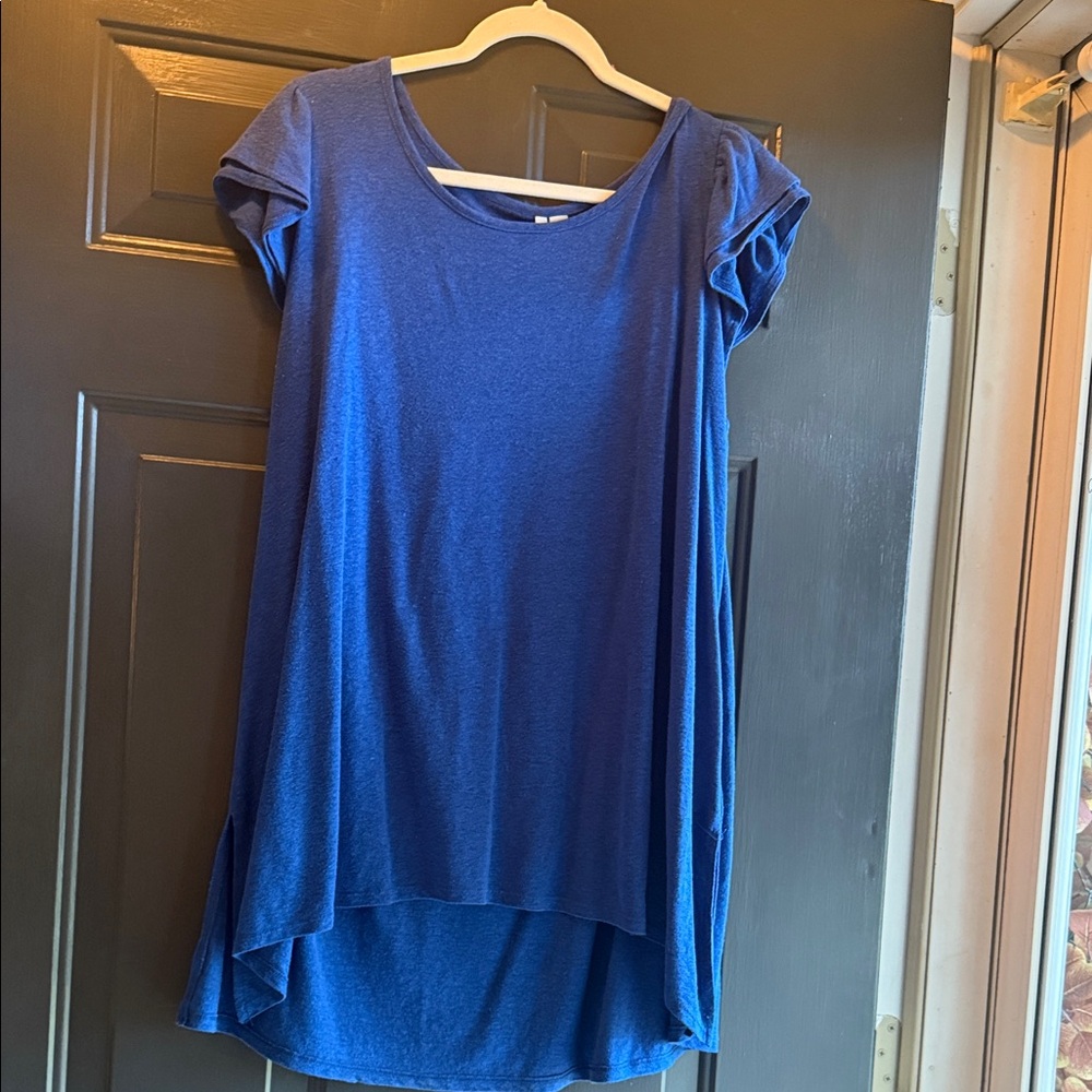 Cato Royal Blue Short Sleeve Top